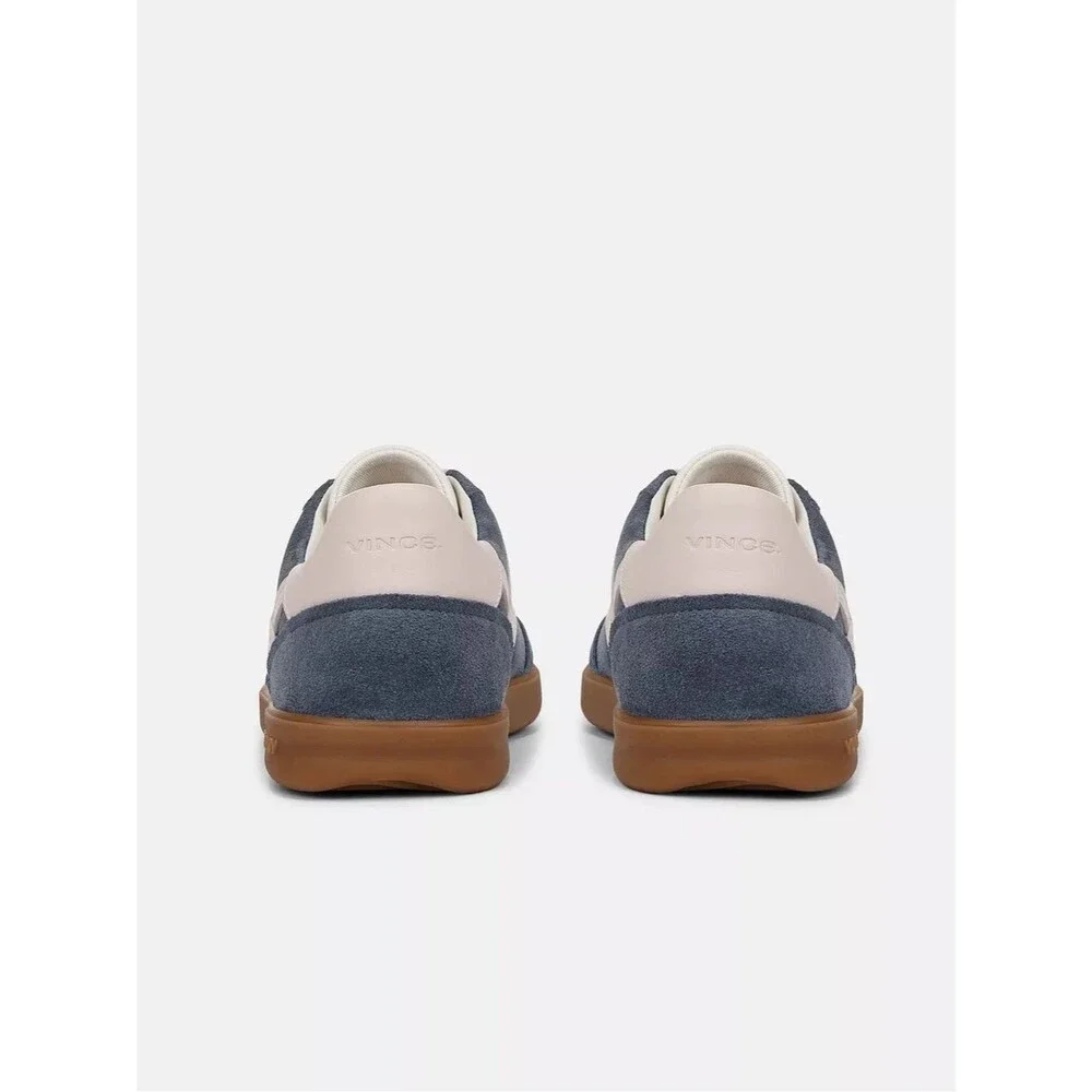 Vince. Women’s Oasis Huntington Blue Suede Powder Pink Sambas Sneakers 6.5 US